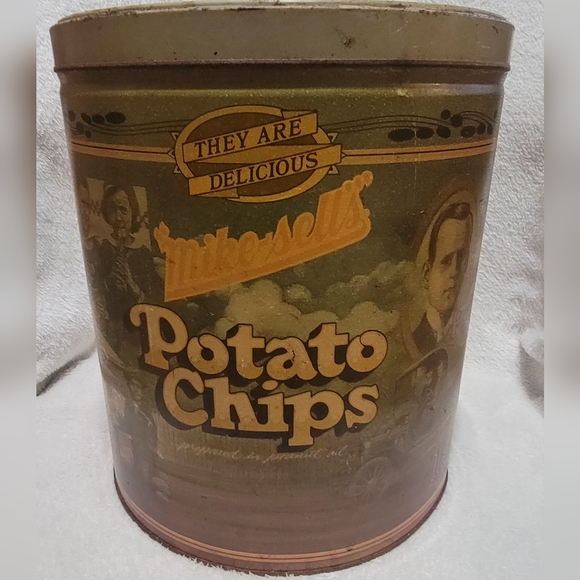 Vintage Other - Vintage Mike Sell's 75th Anniversary Limited Edition Potato Chip Tin